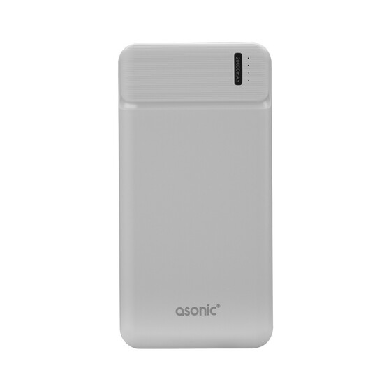 Asonic AS-P20 20000MAH 2*usb Output Powerbank Siyah Taşınabilir Pil Şarj Cihazı