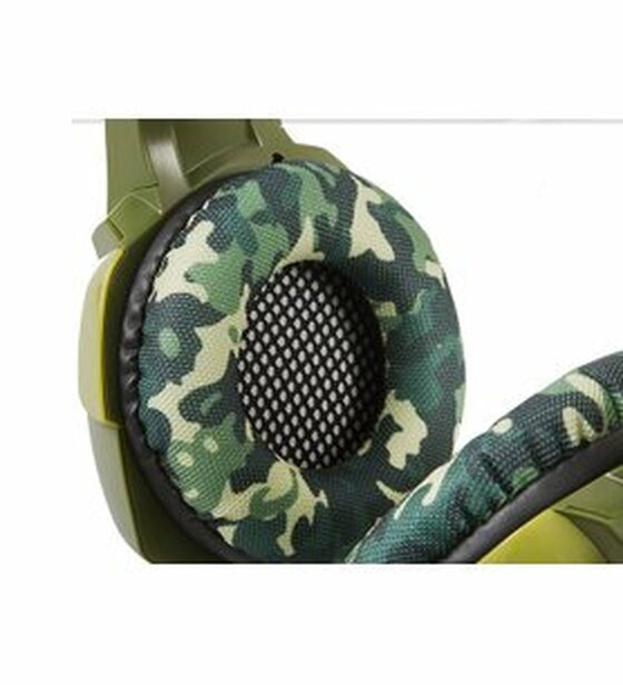 Rampage RM-K5 CAMUFLAJE Kamuflaj Renkli 7.1 Surround Sound System USB Mikrofonlu Oyuncu Kulaklığı