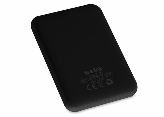 S-LINK IP-G56 5000MAH POWERBANK 2 USB PORT SİYAH. TASINABILIR PIL SARJ CIHAZI