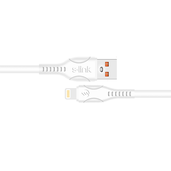 S-LINK SL-X242 2.4A LIGHTNING GUVENLI HIZLI DATA + SARJ KABLOSU