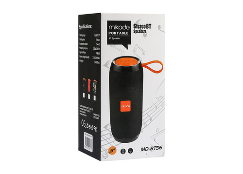 Mikado MD-BT56 Kamuflaj Desenli Bluetooth-Usb -Aux -TF Card 3.7V 1200mAh Taşınabilir Speaker