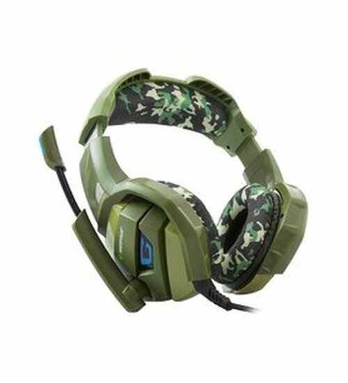 Rampage RM-K5 CAMUFLAJE Kamuflaj Renkli 7.1 Surround Sound System USB Mikrofonlu Oyuncu Kulaklığı