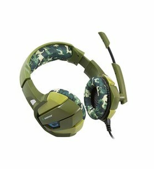 Rampage RM-K5 CAMUFLAJE Kamuflaj Renkli 7.1 Surround Sound System USB Mikrofonlu Oyuncu Kulaklığı