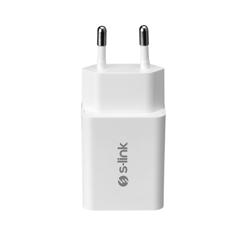 S-LINK SL-EC10L 1100MA EV SARJ + 2A LIGHTNING USB KABLOLU BEYAZ SARJ ADAPTOR SETI