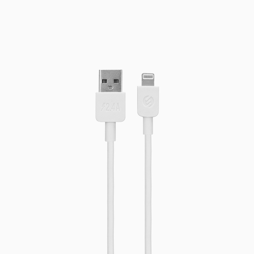 S-link SL-EC30L iPhone Lightning Kablolu 3.4A 2 USB Beyaz Araç Şarj Cihazı