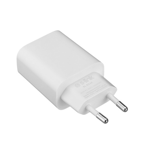 S-link SL-EC62 20W PD3.0/Quick Charge QC4.0 Type USB-C Hızlı Ev Şarj Adaptörü