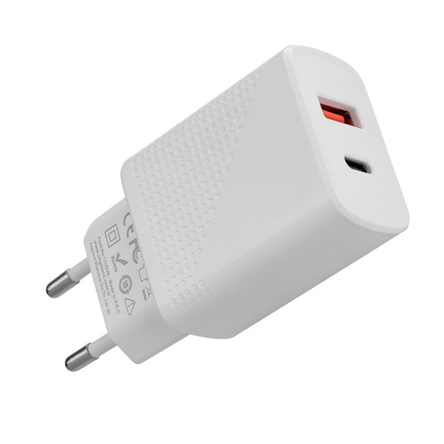 S-link Swapp SW-C1130X Lightning PD Kablo 18W PD3.0/Quick Charge QC3.0 Type USB-C +USB A Beyaz Hızlı