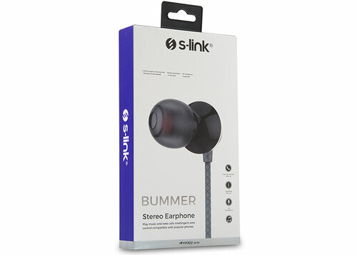 S-LINK SWAPP SW-K8 BUMMER MOBIL TELEFON UYUMLU METAL KULAK ICI GRI MIKROFONLU KULAKLIK